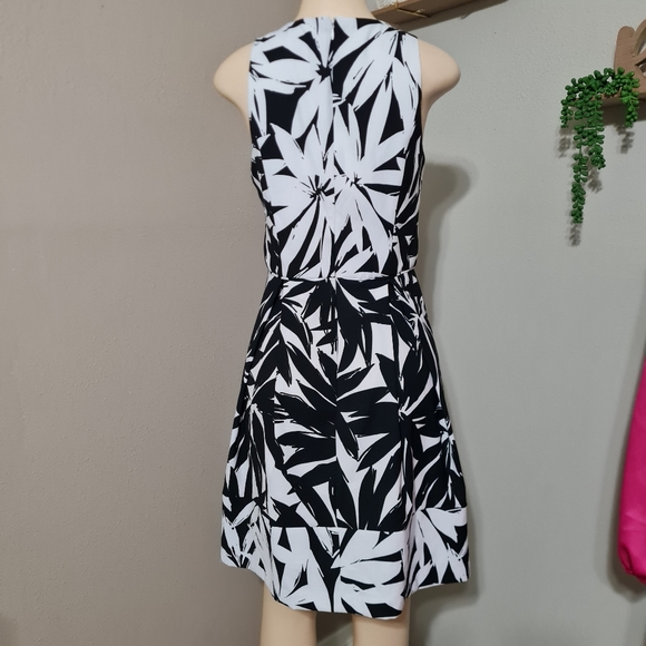 ASHLEY BEYOND GRAHAM DRESS WOMEN SIZE 8 (MEDIUM) WHITE AND BLACK NWT - Picture 4 of 9